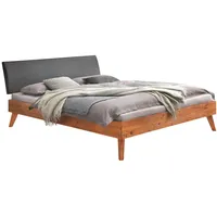 Hasena Massivholzbett Caprile 180 x 200 cm Holz Braun