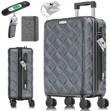 Kesser 4-Rollen 66 cm / 84 l grau