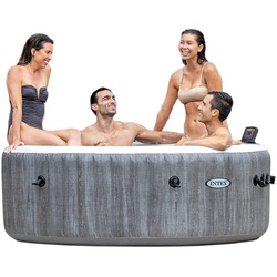 Intex Pool PureSPA Bubble "Greywood Deluxe" Whirlpool 196/145cm x 71cm