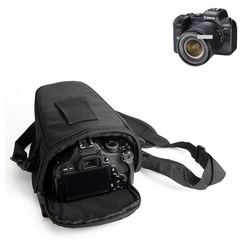 K-S-Trade Kameratasche für Canon EOS R6, Kameratasche Fototasche Schultertasche Umhängetasche Colt schwarz