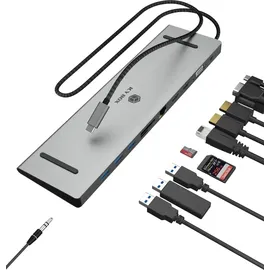 Icy Box IB-DK2106a-CPD 11-in-1 DockingStation