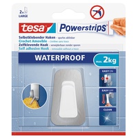 Tesa Powerstrips Haken Waterproof Large