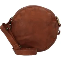 Harold's Submarine Umhängetasche Leder 18 cm cognac