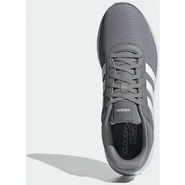 adidas Lite Racer 4.0 Shoes, Grey Three/Cloud White/Cloud White, 39 1/3