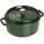 Staub Cocotte 26 cm rund basilikumgrün