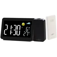 Infactory Projektionswecker schwarz