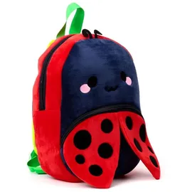 Puckator Kinderrucksack Tilly der Marienkäfer Plüsch Adorabugs