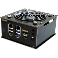 Odroid H3-CASE 2 SBC-Gehäuse Schwarz