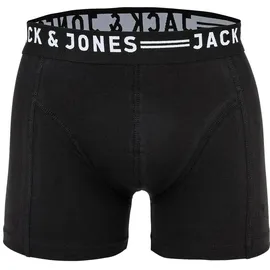 JACK & JONES Boxershort 6er Pack in Schwarz