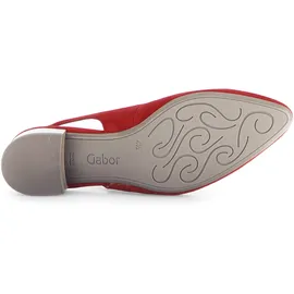 Gabor Slingpumps in rot, | Gr.: 39