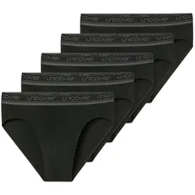 SCHIESSER UNCOVER by SCHIESSER Slip 5er Pack Schwarz | Gr.: L