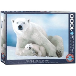 Eurographics 6000-1198 - Eisbär & Baby, Puzzle, 1.000 Teile