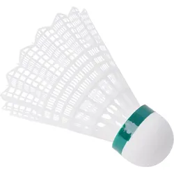 Badminton-Bälle FlashTwo Weiß Grün Langsam Badminton Unisex Weiß weiß sans taille