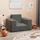 vidaXL Kindersofa Anthrazit Weich Plüsch