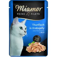 Miamor Feine Filets Thunfisch in Krebsjelly 100 g