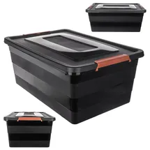 Kadax Aufbewahrungsbox 40 L 1-tlg. schwarz