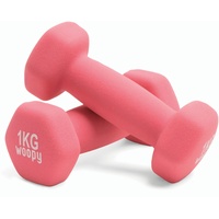 WOOPY Hanteln Set Neopren Kurzhanteln Frauen Hantelset Kleine Hantel Kurzhanteln 2 Stück. Gewichte Hantel Für Damen Gymnastik Fitness Yoga Pilates