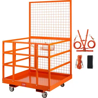 Vevor Staplerbühne Arbeitsbühne Gabelstapler Sicherheitskorb Arbeitskorb 635kg