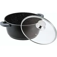 4big.fun 13 L Suppentopf Antihaft Induktion Schmortopf 36 cm