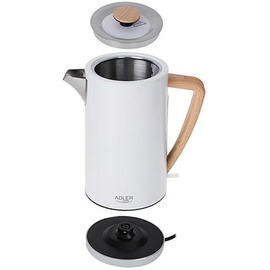Adler AD 1347w Wasserkocher - White
