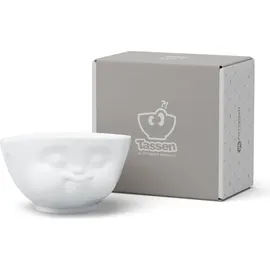 Fiftyeight PRODUCTS / Schale „Mampfend“ 500 ml, weiß, Made in Germany)