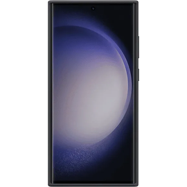 Samsung Silicone Grip Case für Galaxy S23 Ultra Schwarz