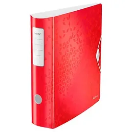 Leitz Ordner rot Kunststoff 8,2 cm DIN A4