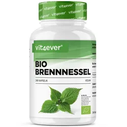 Bio Brennnessel Extrakt - 500 mg, 240 Kapseln
