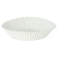 Papstar Backförmchen rund Ø 6,5 cm, 2 cm weiss