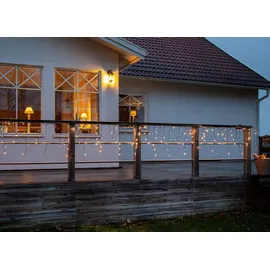 EGLO Lichtervorhang LED 5 m warmweiß Schwarz