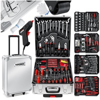 MASKO Masko® 969 tlg Werkzeugkoffer Werkzeugkasten Werkzeugkiste Werkzeug Trolley ? Profi ? 949 Teile ? Qualitätswerkzeug