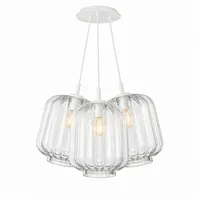 s.luce Velo Cluster 3-flg. 25 cm Rund/Glas
