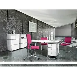 Viasit Sideboard System4, 496620 weiß 227,9 x 40,4 x 62,0 cm