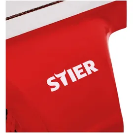 Stier Parallelschraubstock Stahl 150 mm rot