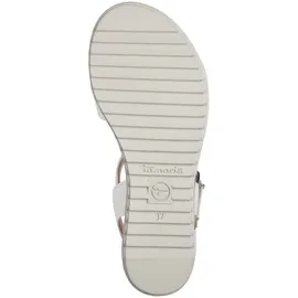 TAMARIS Da.-Sandalette für Damen, weiß, Größe 38 EU