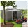 habitat garten dallas 2,77 x 2,77 m Schwarz