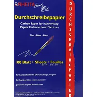 RHEITA Durchschreibepapier blau 8173-100