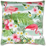 BestLivings 2er Pack Fotodruck 40 x 40 cm, Flamingos)