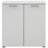 Proregal Aktenschrank, Grau, Holz, 80x84x41 cm, Arbeitszimmer, Aktenschränke