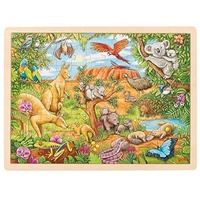 GoKi Puzzle Tiere