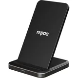 Rapoo XC220 Schwarz Kabelloser QI Dual-Ladestand 10W - Schwarz