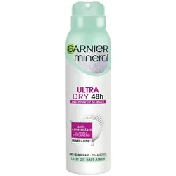 Garnier Mineral UltraDry Spray Anti-Transpirant Deodorant 150 ml Damen 
