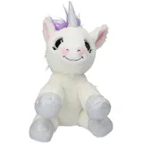 depesche ylvi and the minimoomis Depesche 13634 Ylvi Plüsch Einhorn Weiß, 21 cm
