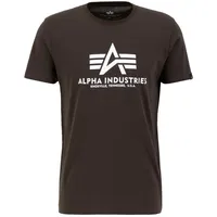 Alpha Industries Basic Kurzarm-t-shirt - Black Olive, M