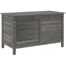 furnicato Gartentruhe 99 x 49,5 x 58,5 cm Anthrazit