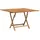 vidaXL Gartentisch 110 x 110 x 75 cm Braun