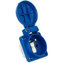Mennekes Anbausteckdose Blau 11111 französisch/belgische Typ-E 230V IP44