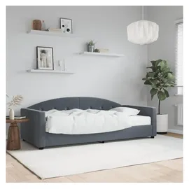 vidaXL Tagesbett 90 x 190 cm Dunkelgrau