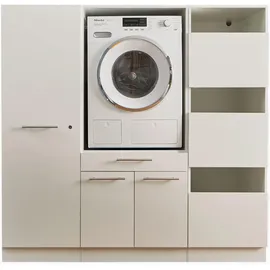 laundreezy LDSK8 Mehrzweckschrank 167,5 x 162 x 67,5 cm Weiß Metall
