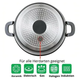 4big.fun Kochtopf 6 L rund 24 cm